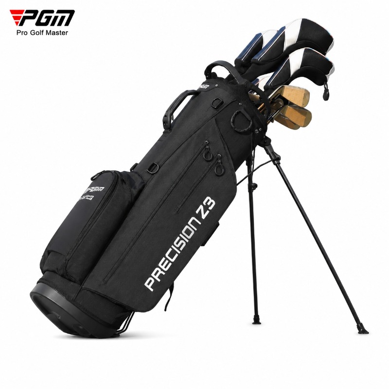 Golf Bag Stand Cart - PGM ゴルフスタンドバッグ 軽量キャリーゴルフバッグ カート対応クラブバッグ スタンド付き メンズ