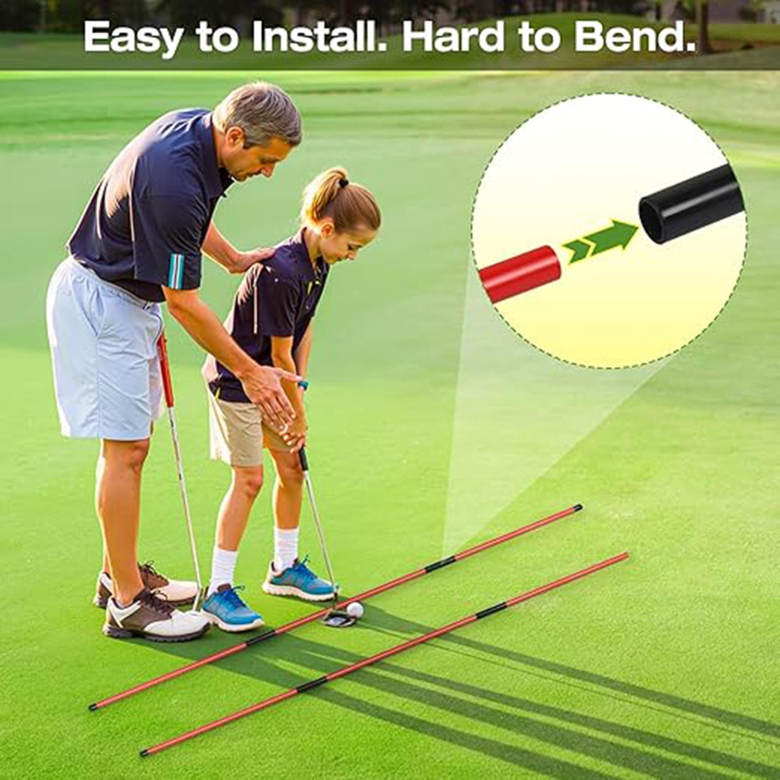 アライメントスティックホルダー 角度調整可能 アライメント練 - Golf Equipment For Youth のレビューと価格