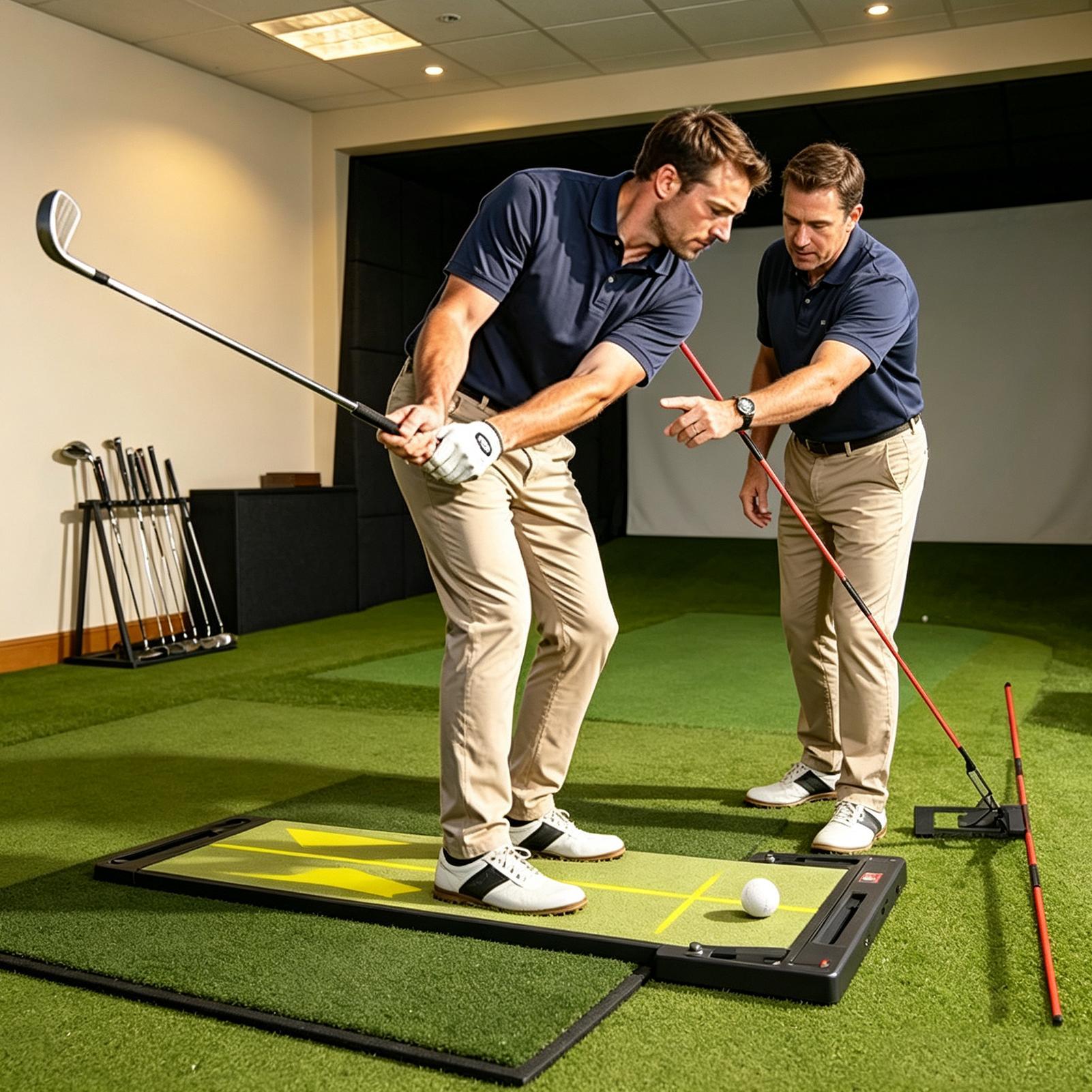 ゴルフプレーントレーナー 調節可能な角度調整練習スティック  - Golf Equipment For Youth のレビューと価格