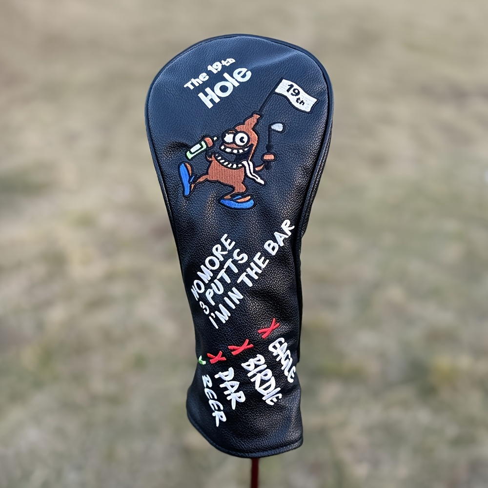 1個/4個セット 漫画風海賊柄ゴルフヘッドカバー、PU素材と - Headcover Driver のレビューと価格