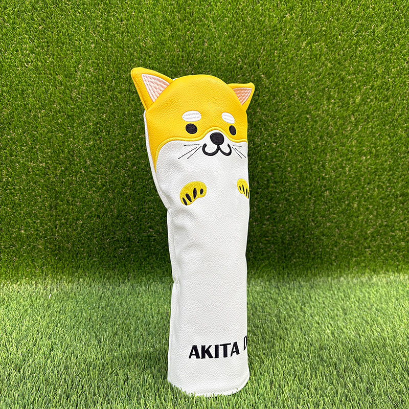 ゴルフクラブヘッドカバーセット 犬の漫画柄 ドライバー フェ - Headcover Driver のレビューと価格