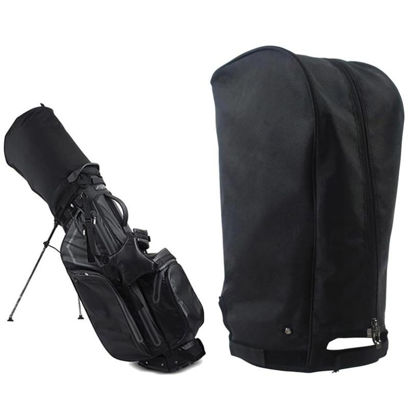 ポータブル防水ゴルフバッグレインカバー防塵レインフードプロテ - Golf Bag Stand Cart のレビューと価格