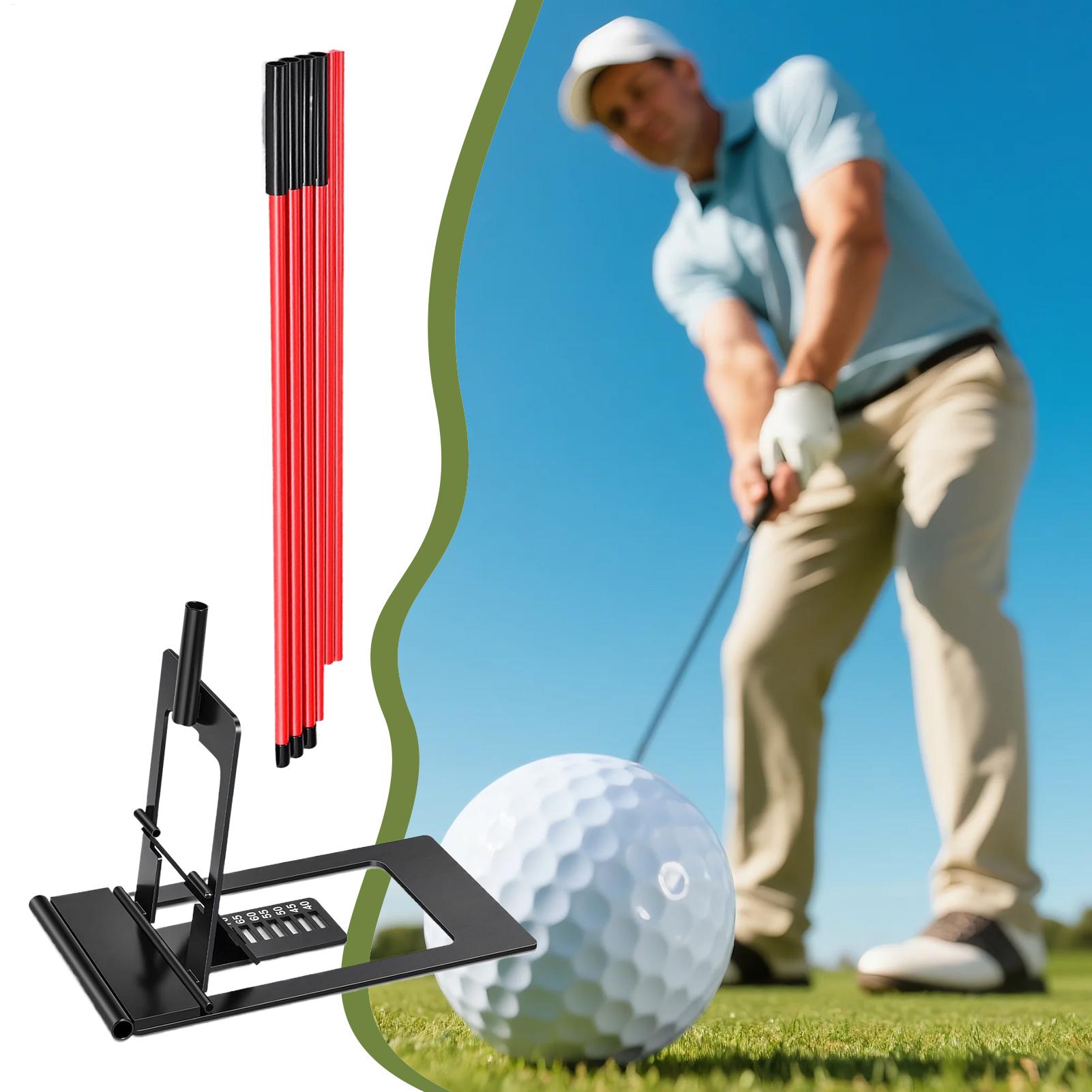 ゴルフパットトレーナー 調整可能な角度調整練習スティック ゴ - Golf Equipment For Youth のレビューと価格