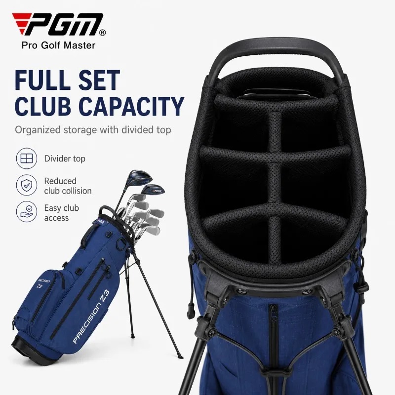 PGM ゴルフスタンドバッグ 軽量キャリーゴルフバッグ カー - Golf Bag Stand Cart のレビューと価格