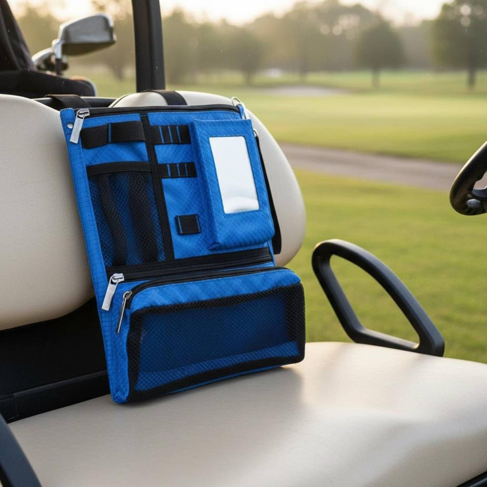 マルチポケットゴルフ収納オーガナイザーバッグ、フックアンドル - Golf Bag Stand Cart のレビューと価格